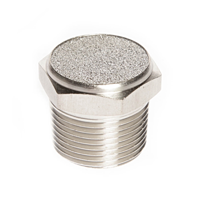 Alwitco F18 Stainless Steel Porous Metal Breather-Vent-Filter, 1/8 ...
